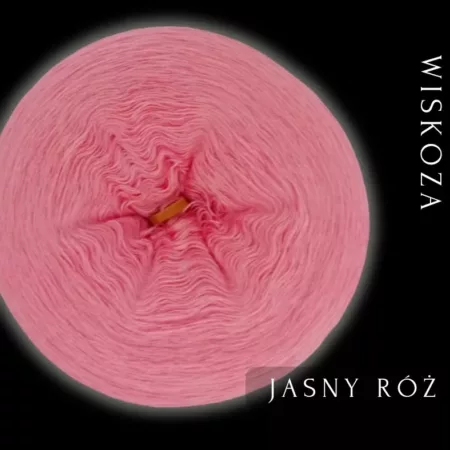 JASNY RÓŻ - wiskoza