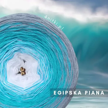Motek ombre EGIPSKA PIANA - bawełna/akryl