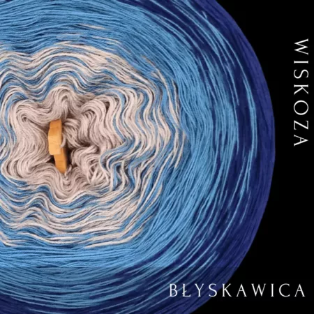 BŁYSKAWICA wiskoza ombre