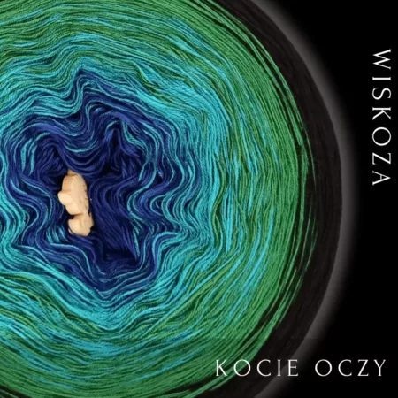 KOCIE OCZY wiskoza ombre
