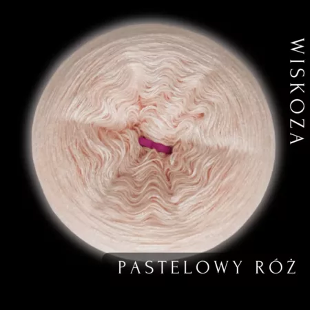 PASTELOWY RÓŻ - wiskoza