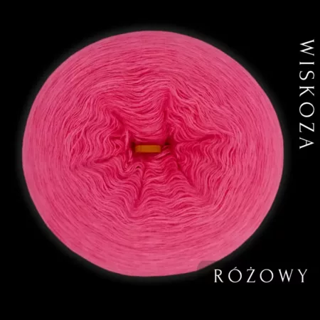 RÓŻOWY - wiskoza
