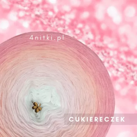 Motek ombre CUKIERECZEK - bawełna/akryl