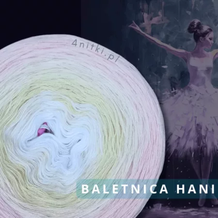 Motek ombre BALETNICA HANI - bawełna/akryl