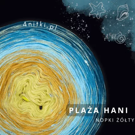 Motek ombre PLAŻA HANI - bawełna/akryl