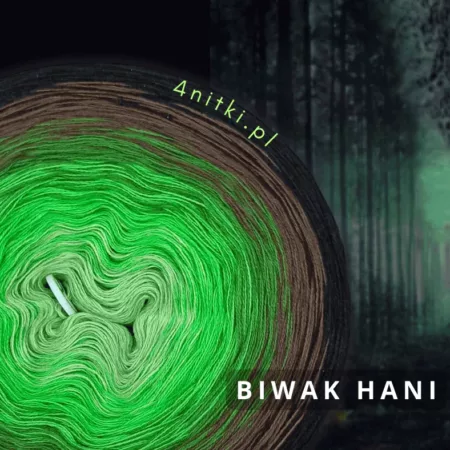 Motek ombre BIWAK HANI - bawełna/akryl