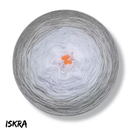 Motek ombre ISKRA - bawełna/akryl