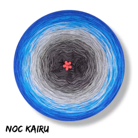 Motek ombre NOC KAIRU - bawełna/akryl
