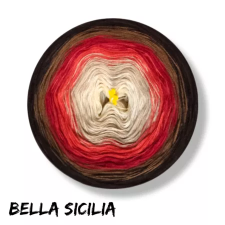 Motek ombre BELLA SICILIA - bawełna/akryl