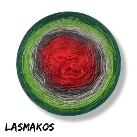 Motek ombre LASMAKOS - bawełna/akryl