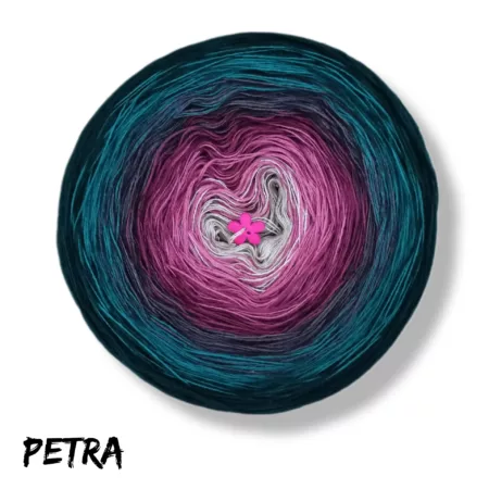 Motek ombre PETRA- bawełna/akryl