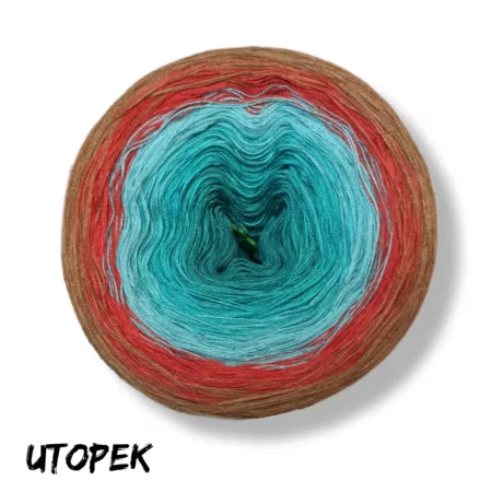 Motek ombre UTOPEK- bawełna/akryl