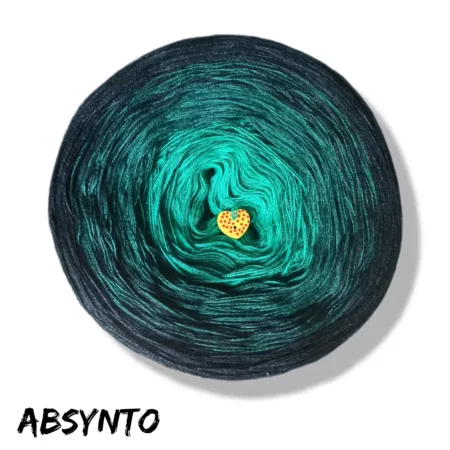 Motek ombre ABSYNTO- bawełna/akryl