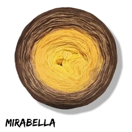 Motek ombre MIRABELLA - bawełna/akryl