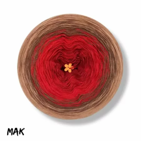 Motek ombre MAK - bawełna/akryl