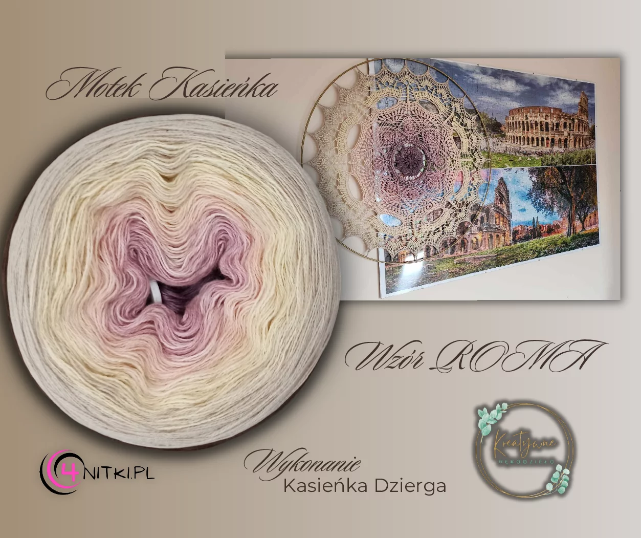 KOLEKCJA MANDALOWA motek KASIEŃKA
