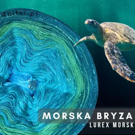 Motek ombre MORSKA BRYZA - bawełna/akryl