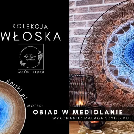 KOLEKCJA WŁOSKA motek OBIAD W MEDIOLANIE