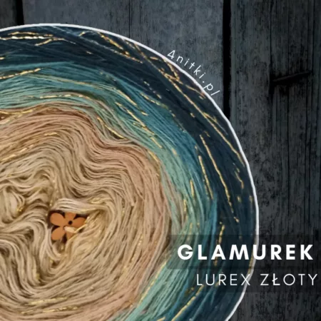 Motek ombre GLAMUREK- bawełna/akryl