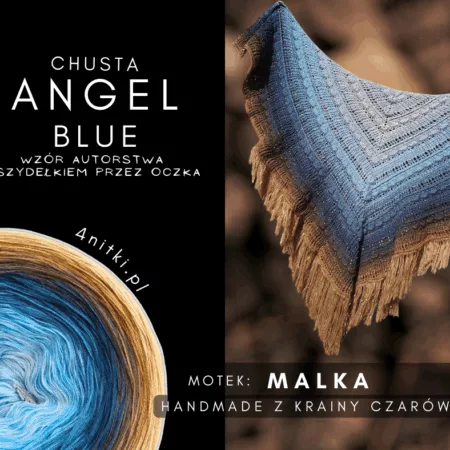 Motek ombre MALKA- bawełna/akryl