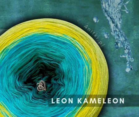 Motek ombre LEON KAMELEON - bawełna/akryl