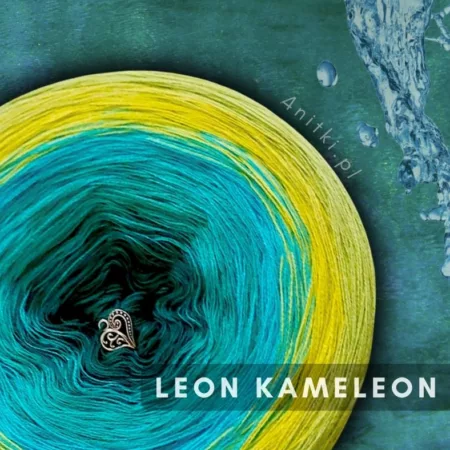 Motek ombre LEON KAMELEON - bawełna/akryl