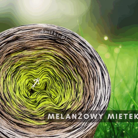 Motek ombre MELANŻOWY MIETEK - bawełna/akryl