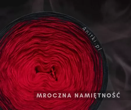 Motek ombre MROCZNA NAMIĘTNOŚĆ - bawełna/akryl