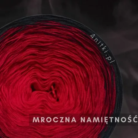Motek ombre MROCZNA NAMIĘTNOŚĆ - bawełna/akryl