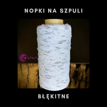 NOPKI na szpuli BŁĘKIT kolor 1000m