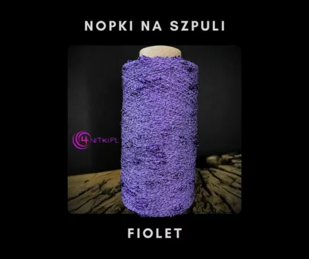 NOPKI na szpuli FIOLET kolor 1000m