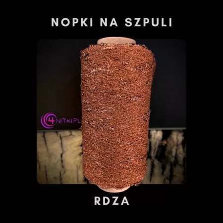 NOPKI na szpuli RDZA kolor 1000m