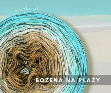Motek ombre BOŻENA NA PLAŻY - bawełna/akryl