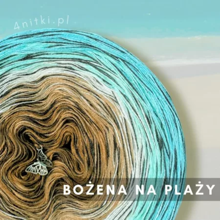 Motek ombre BOŻENA NA PLAŻY - bawełna/akryl