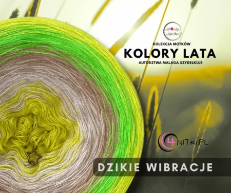 Motek ombre DZIKIE WIBRACJE - bawełna/akryl