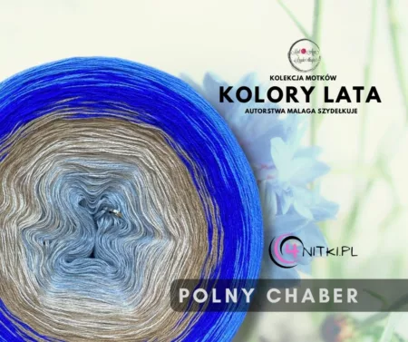 Motek ombre POLNY CHABER - bawełna/akryl