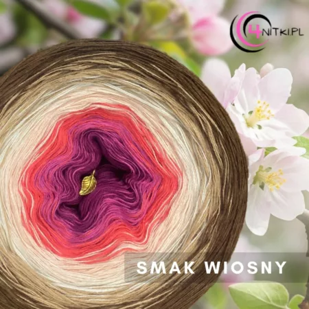 Motek ombre SMAK WIOSNY - bawełna/akryl