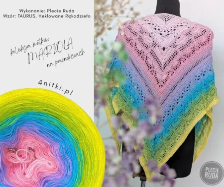 Motek ombre TOP - bawełna/akryl - obrazek 2
