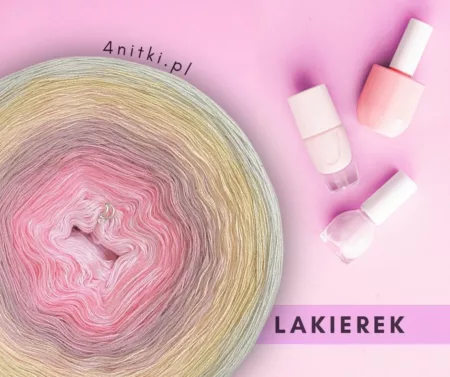 Motek ombre LAKIEREK - bawełna/akryl