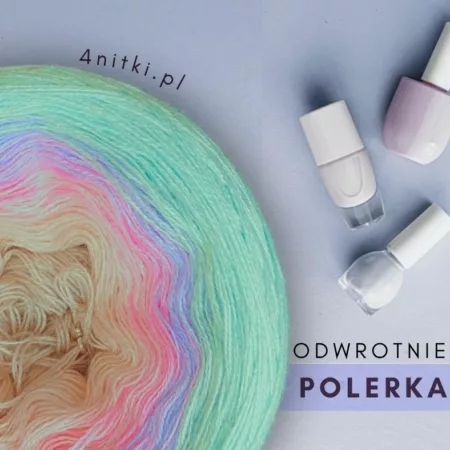 Motek ombre POLERKA ODWROTNIE - bawełna/akryl