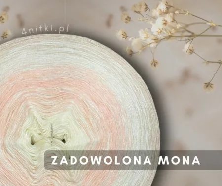 Motek ombre ZADOWOLONA MONA - bawełna/akryl