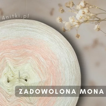 Motek ombre ZADOWOLONA MONA - bawełna/akryl