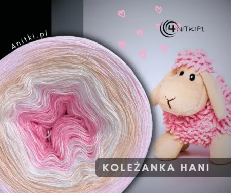 Motek ombre KOLEŻANKA HANI - bawełna/akryl