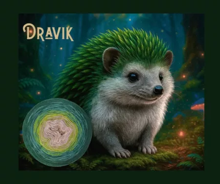 Motek ombre DRAVIK - bawełna/akryl Crochet Addiction