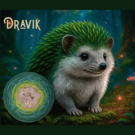 Motek ombre DRAVIK - bawełna/akryl Crochet Addiction