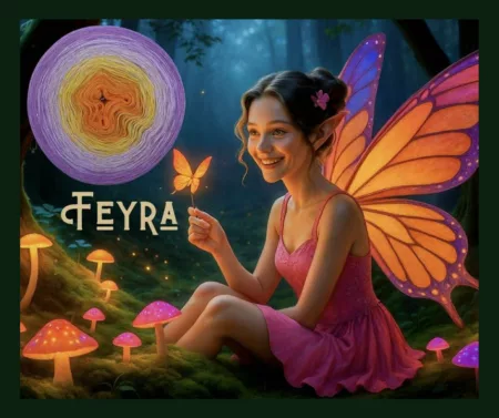 Motek ombre FEYRA - bawełna/akryl Crochet Addiction