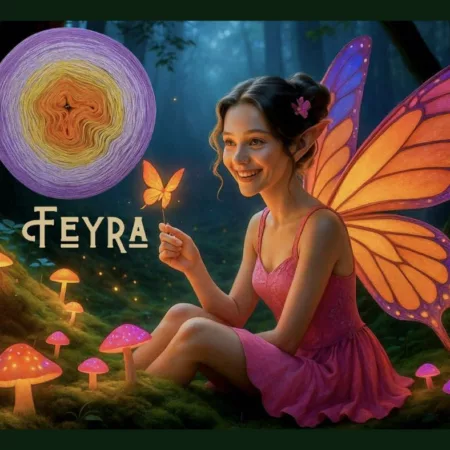 Motek ombre FEYRA - bawełna/akryl Crochet Addiction