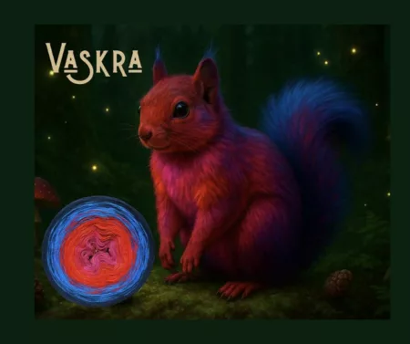 Motek ombre VASKRA - bawełna/akryl Crochet Addiction