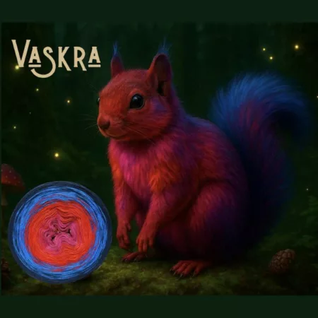Motek ombre VASKRA - bawełna/akryl Crochet Addiction