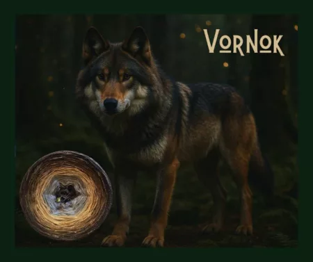 Motek ombre VORNOK - bawełna/akryl Crochet Addiction